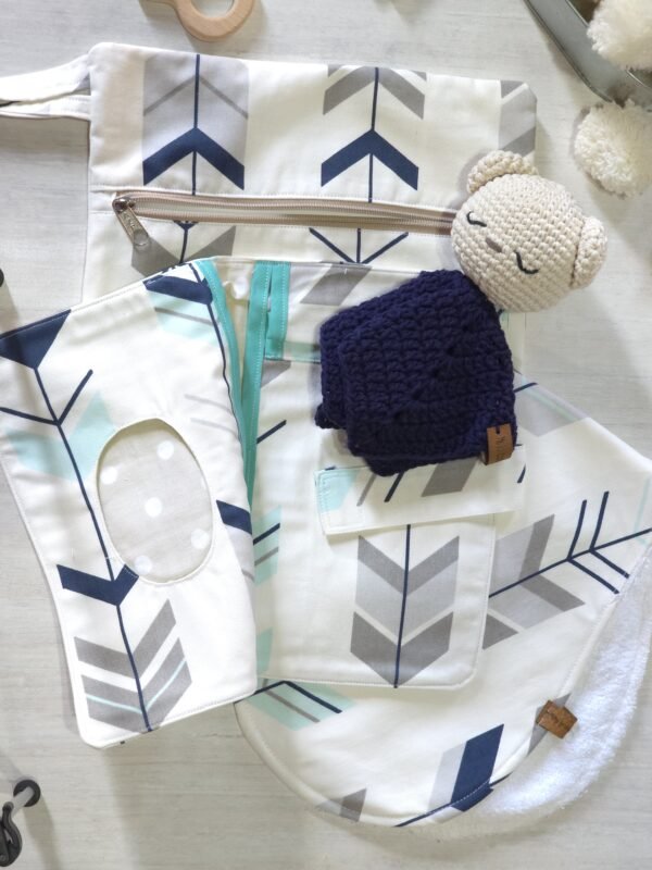 Set "Azul/Celeste" 4 piezas