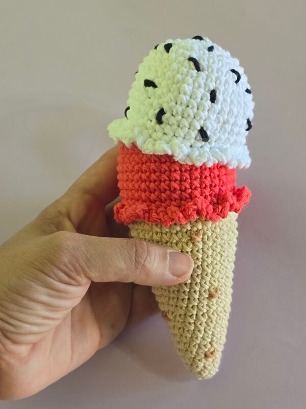 Sonajero "Helado dos bochas"